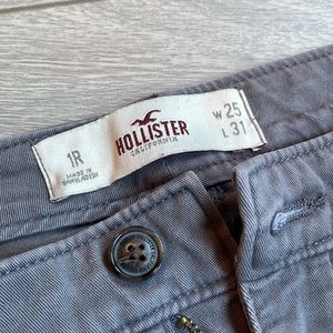 Women’s Hollister grey slim pant - lower rise
